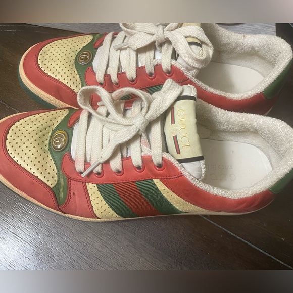 Gucci Screener Sneakers Sz 8.5 - Picture 2 of 5